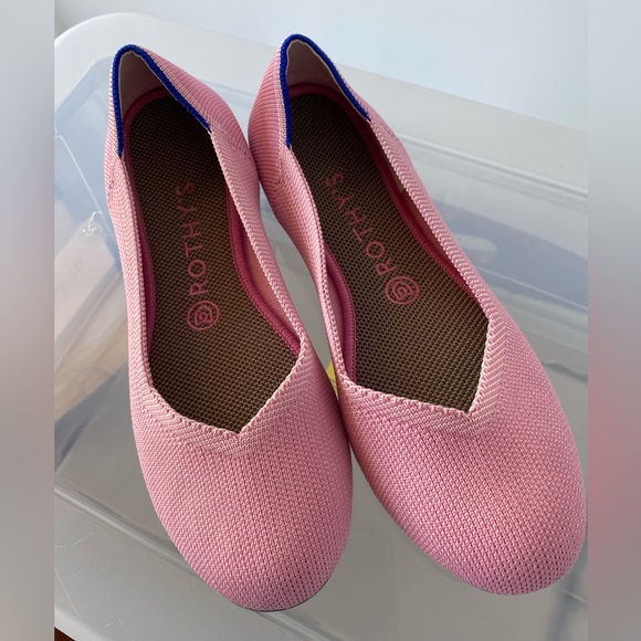 Rothy's Shoes - Rothy’s The Flat Dusty Pink SZ 8